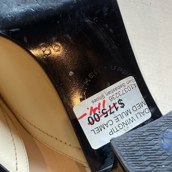 Designer Velez Leather Mules - Picture 7 of 7